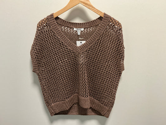 Nia Sweater Poncho / Wicker/ FINAL SALE