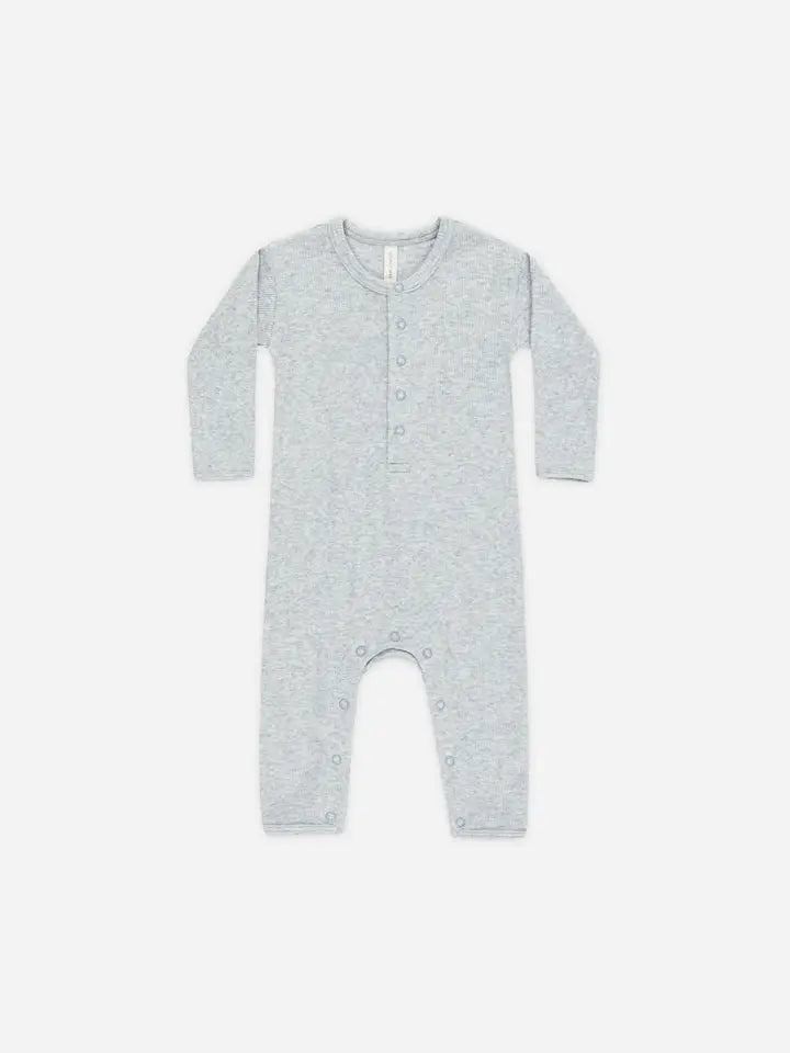 Ribbed Baby Jumpsuit / Dusty