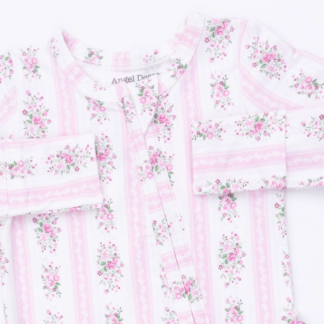 2 Way Ruffle Back Zipper Footie