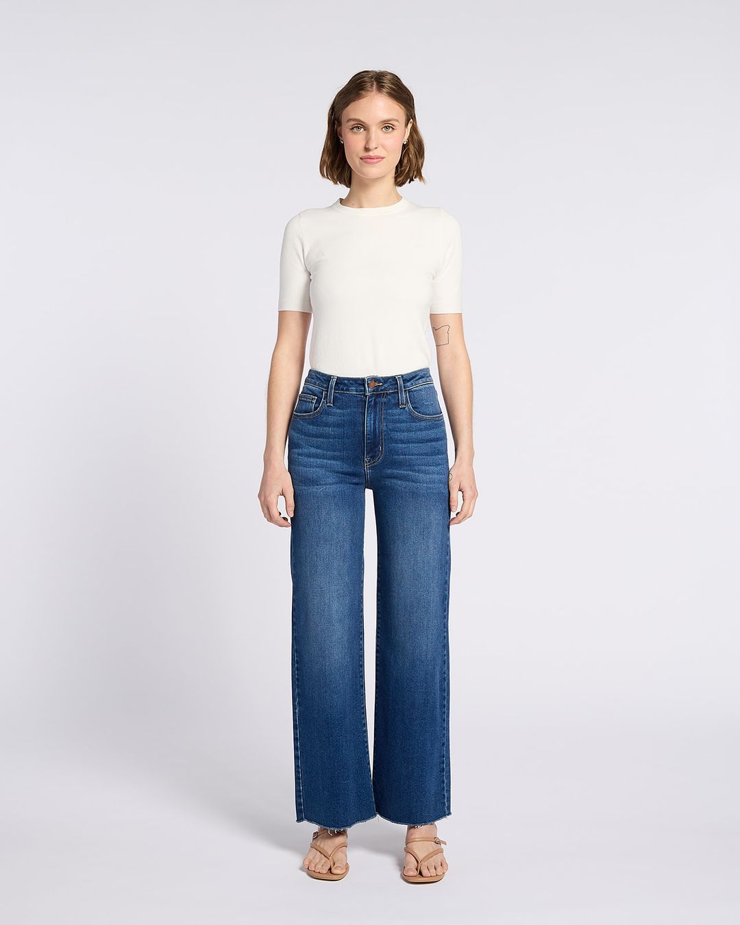LETTER TO JULIET - Paola Wide Leg / Dark Wash