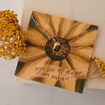 DEAR HEART - All Things Mini Tag Necklace