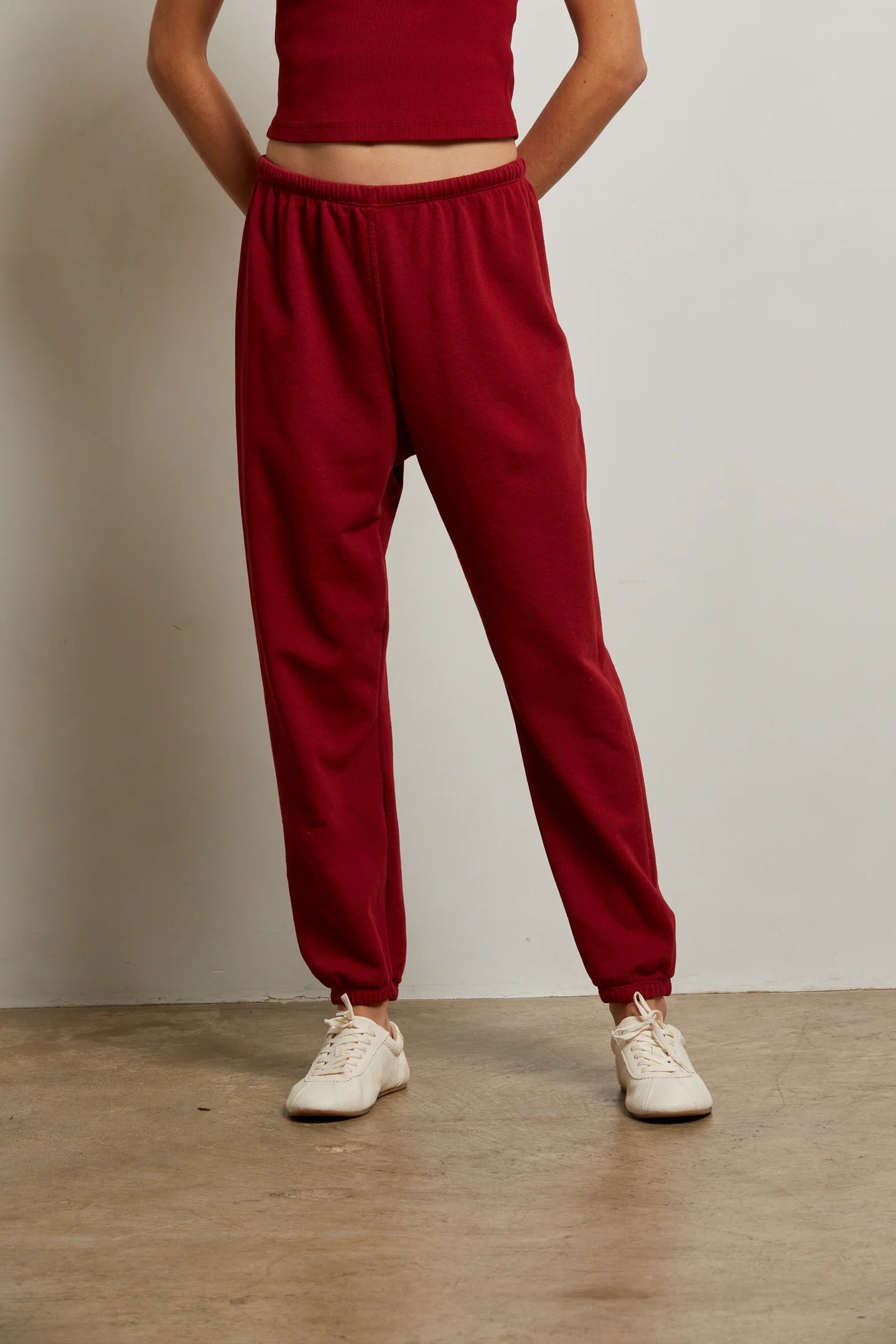 PERFECT WHITE TEE - Johnny French Terry Easy Sweatpant
