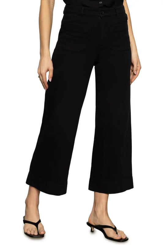 Marine Wide Leg Crop