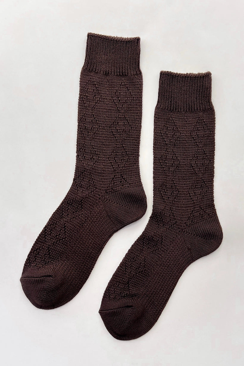Modal Eyelet Socks