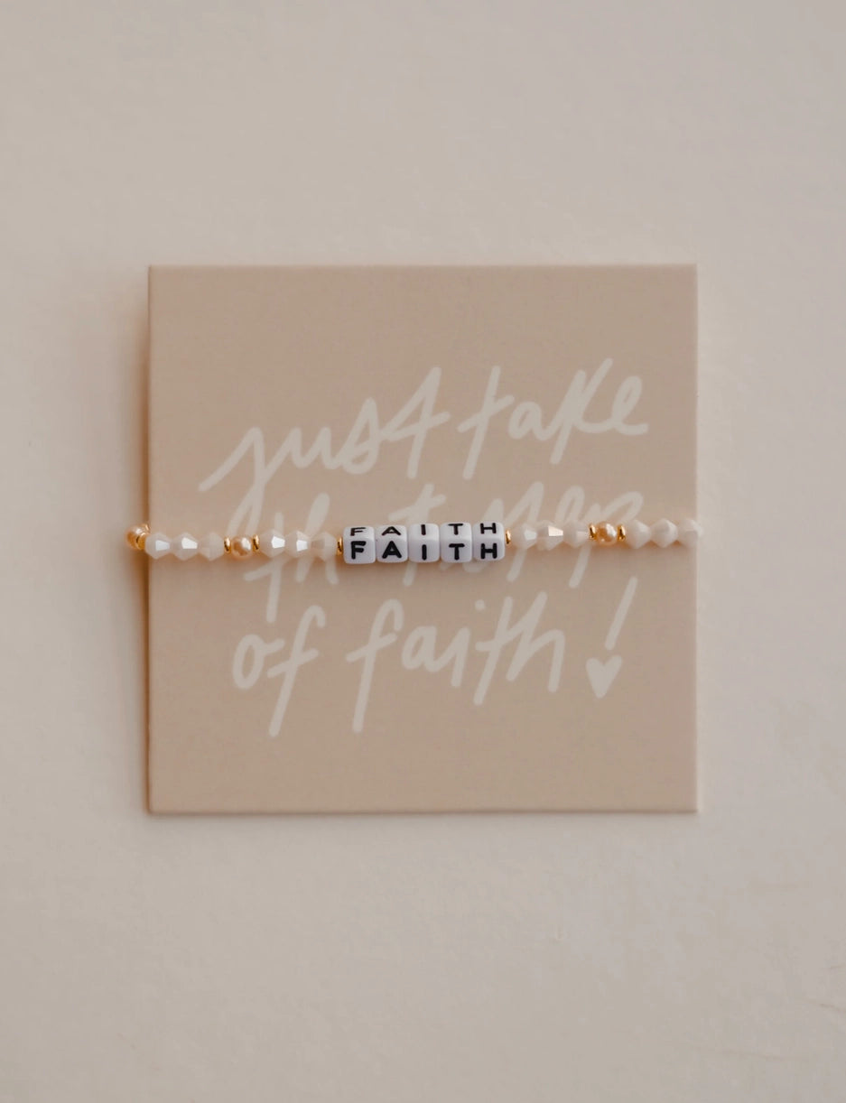 DEAR HEART - Faith Bracelet
