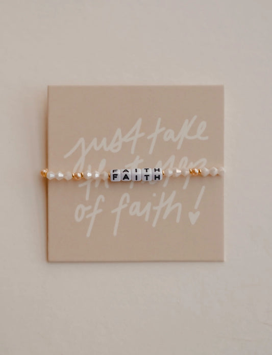 DEAR HEART - Faith Bracelet