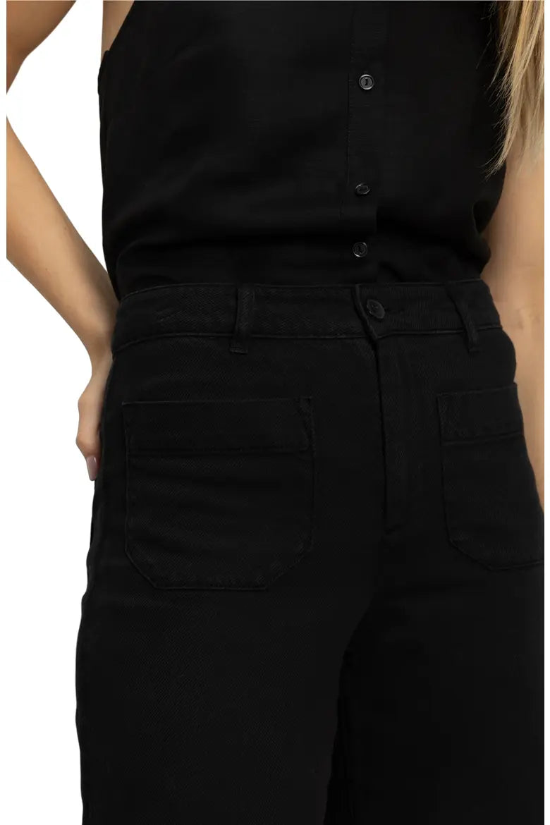 Marine Wide Leg Crop
