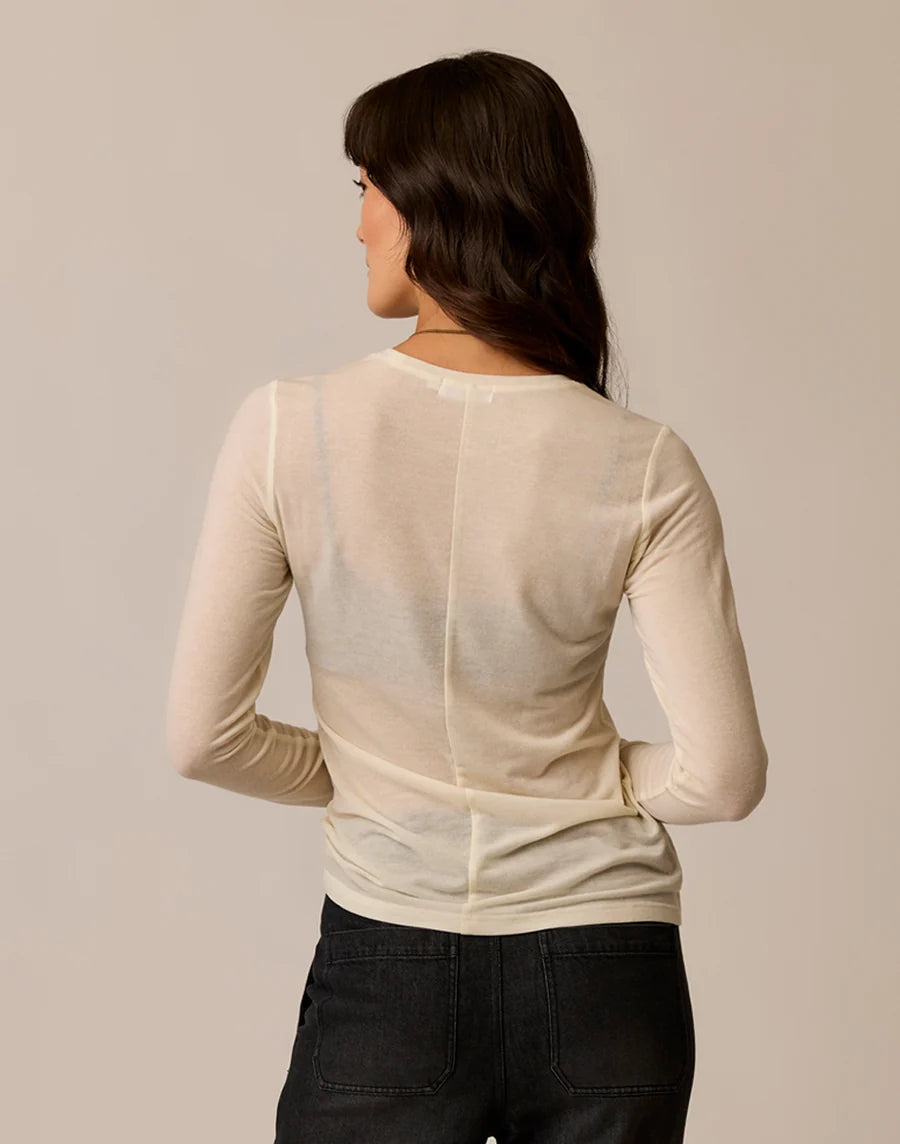 Lea Tissue Crewneck