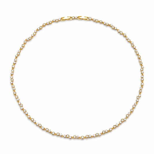 Round Tennis Necklace