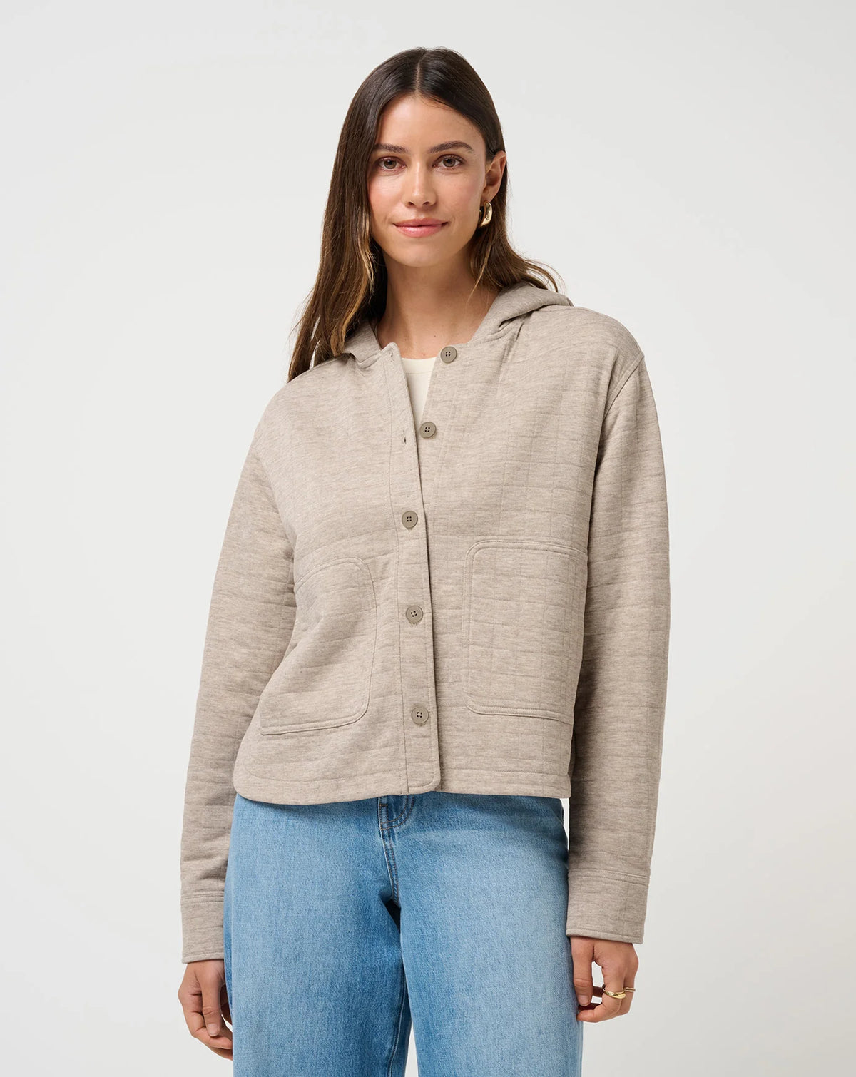 Coastal Quilted Shacket