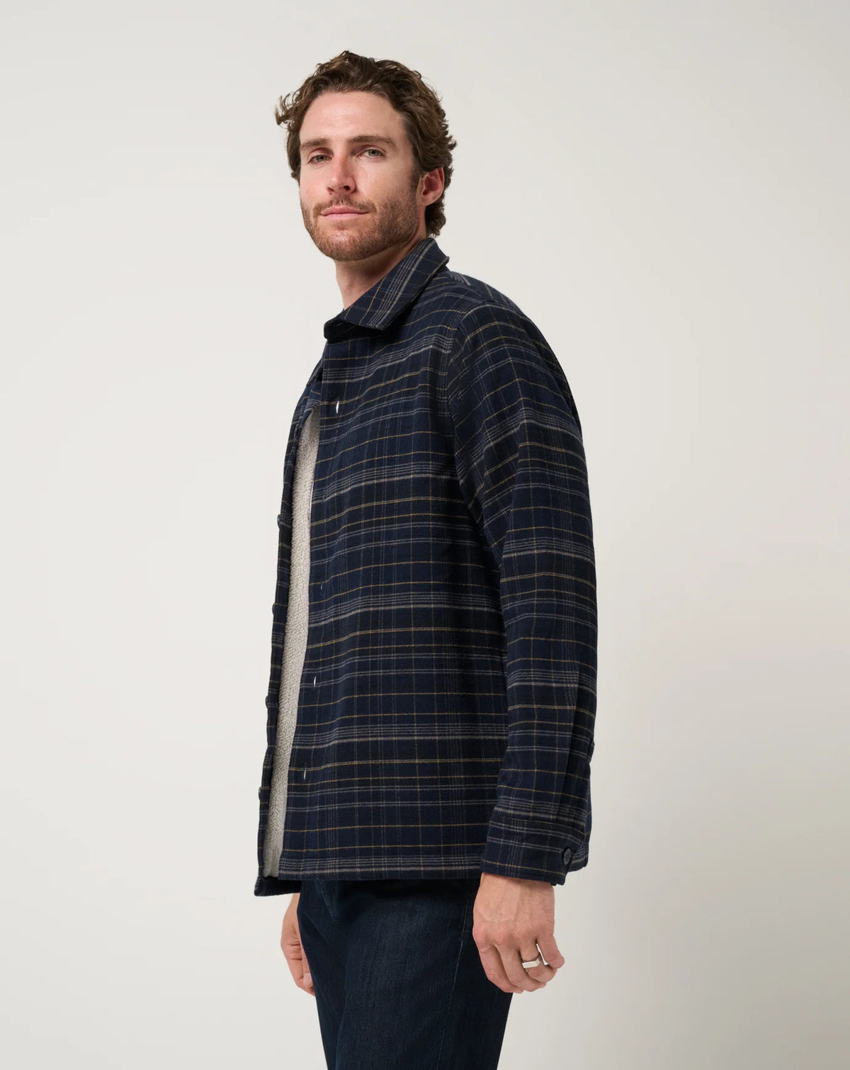 Sherpa Driftwood Shirt Jacket