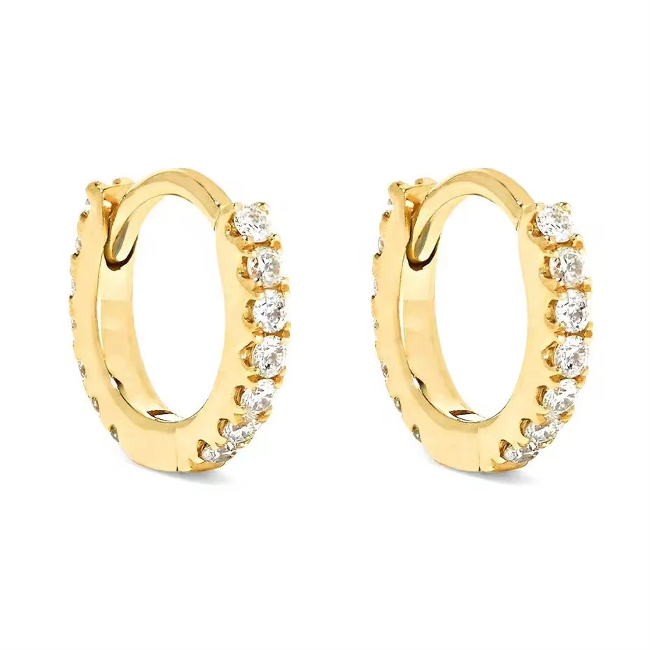 Extra Small Topaz Hoops