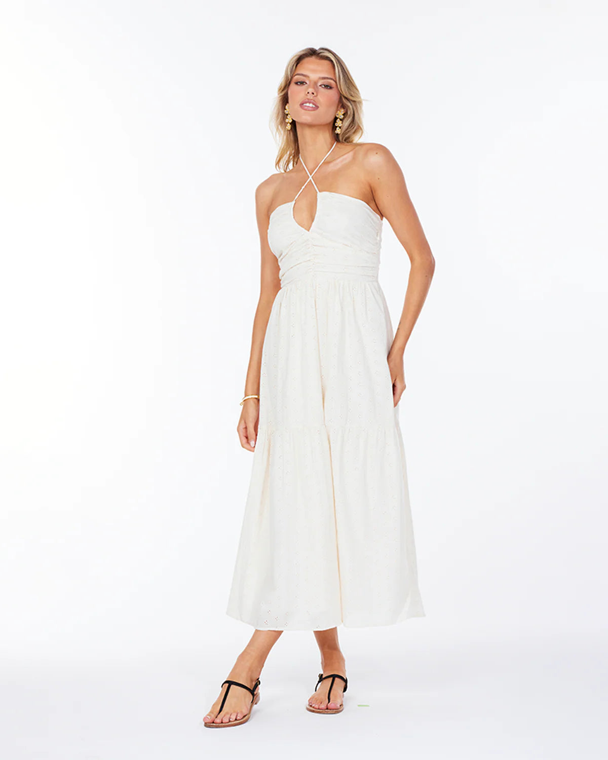 Aeries Halter Dress