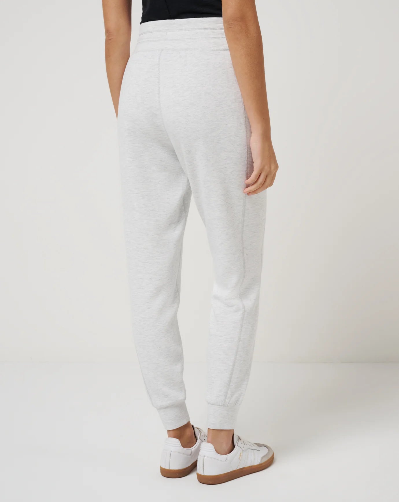 Skyloft Soft Tie Jogger / Heather Light Grey / FINAL SALE