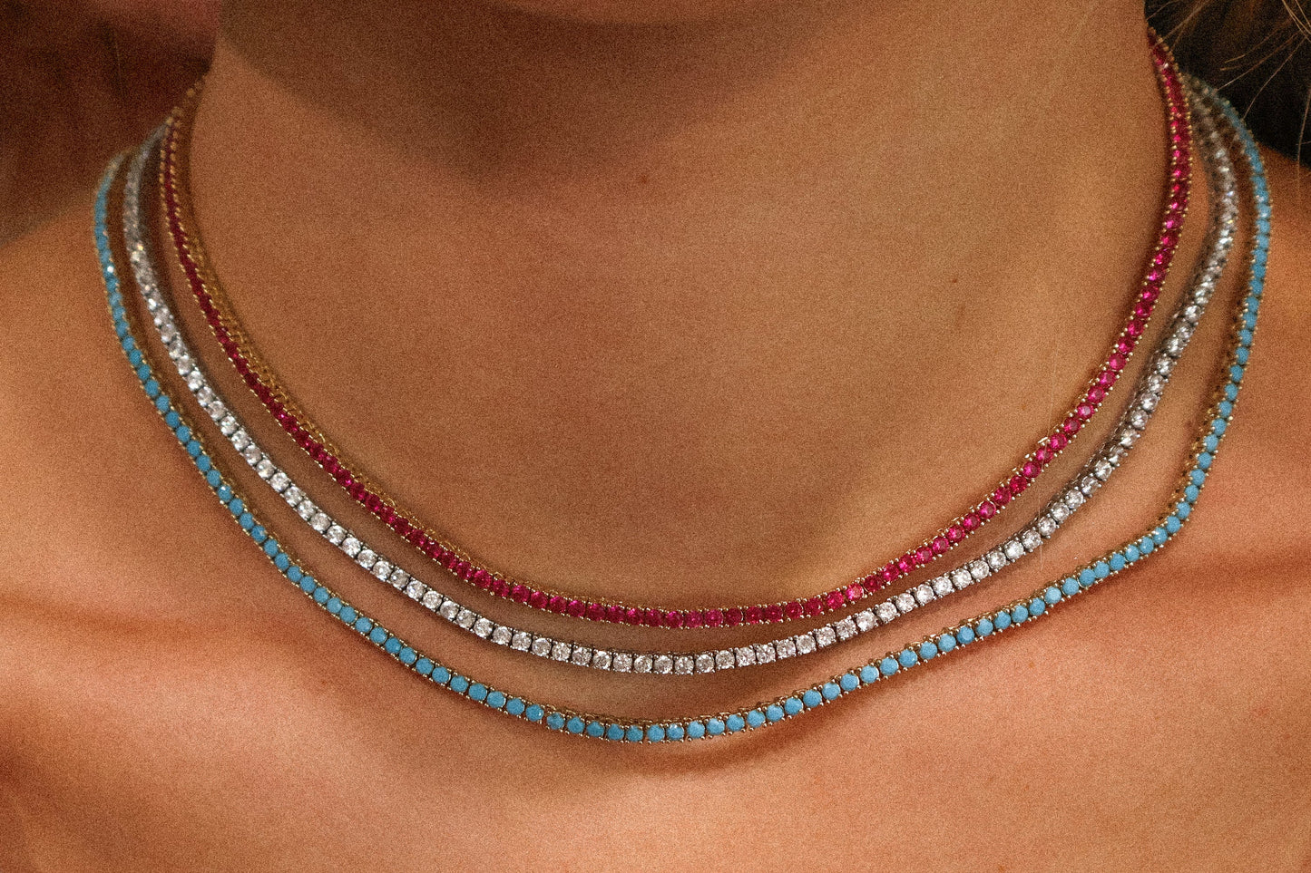 Petite Tennis Necklace