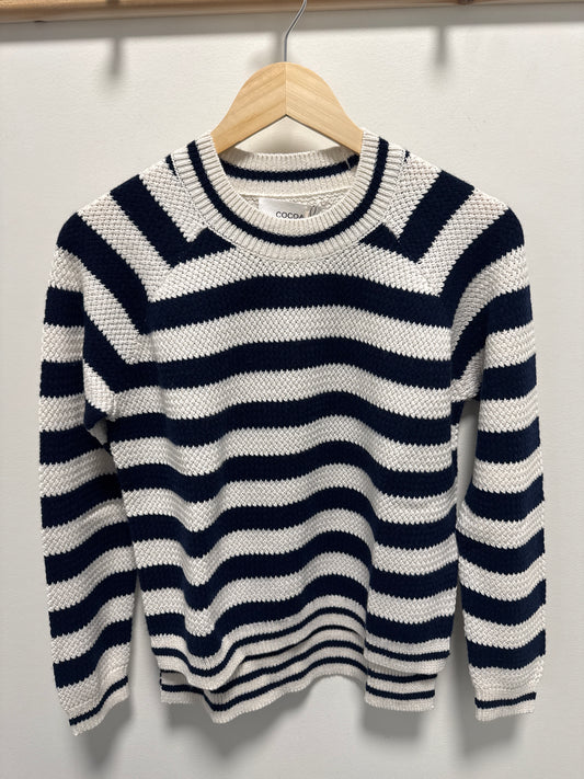 COCOA CASHMERE- Dora Jumper/ Cream Navy