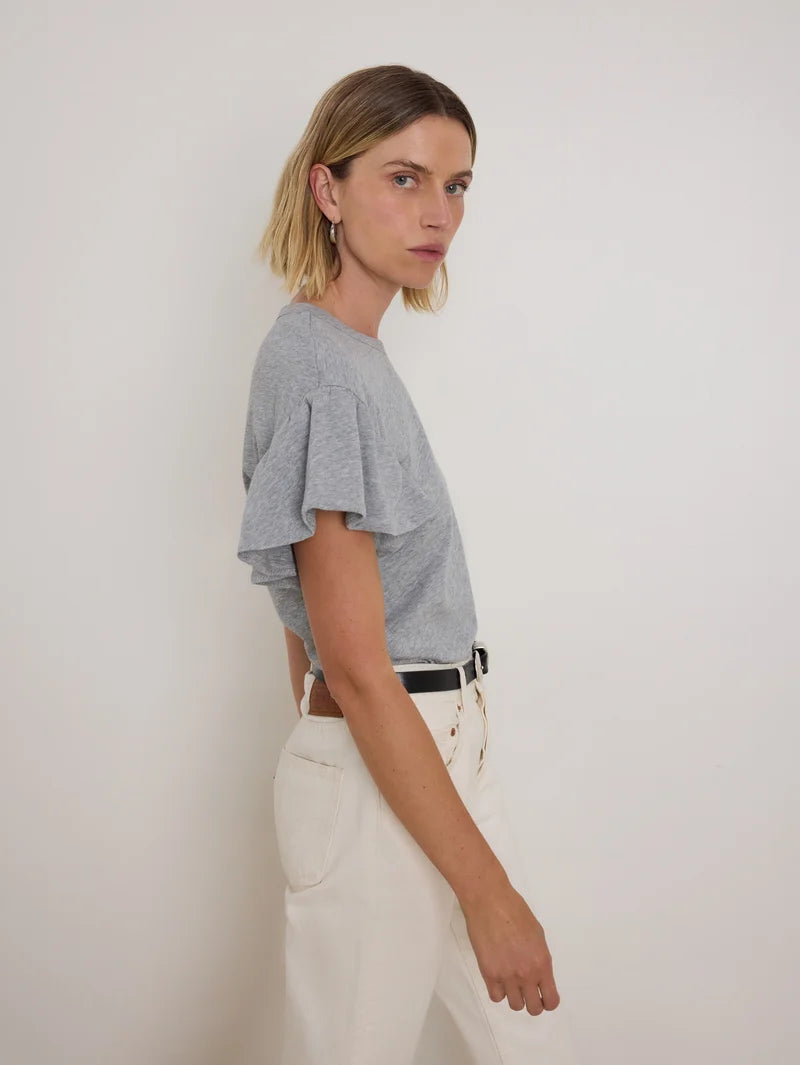 Camille Ruffle Tee