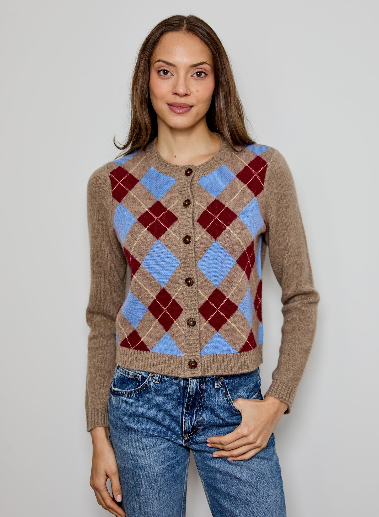 Argyle Cardigan