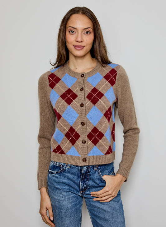 Argyle Cardigan