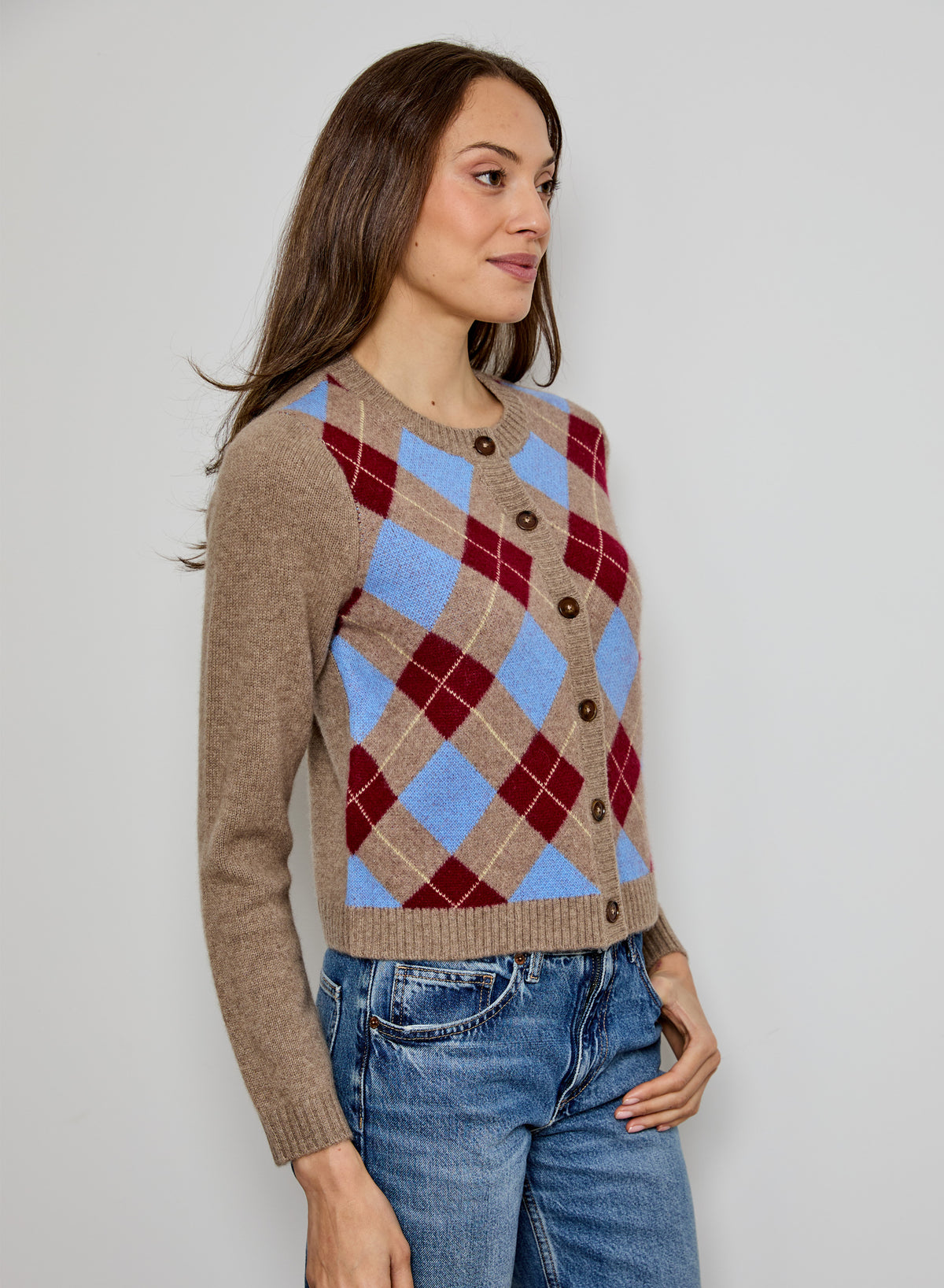 Argyle Cardigan