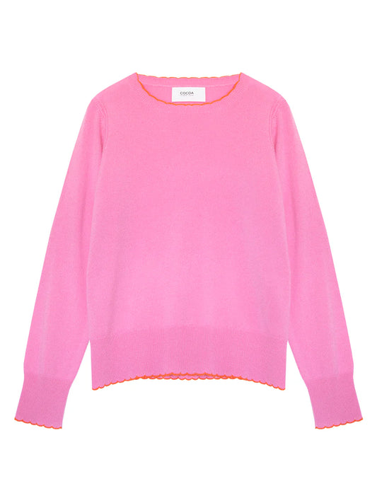 COCOA CASHMERE- Lou Jumper/ Millenial Pink