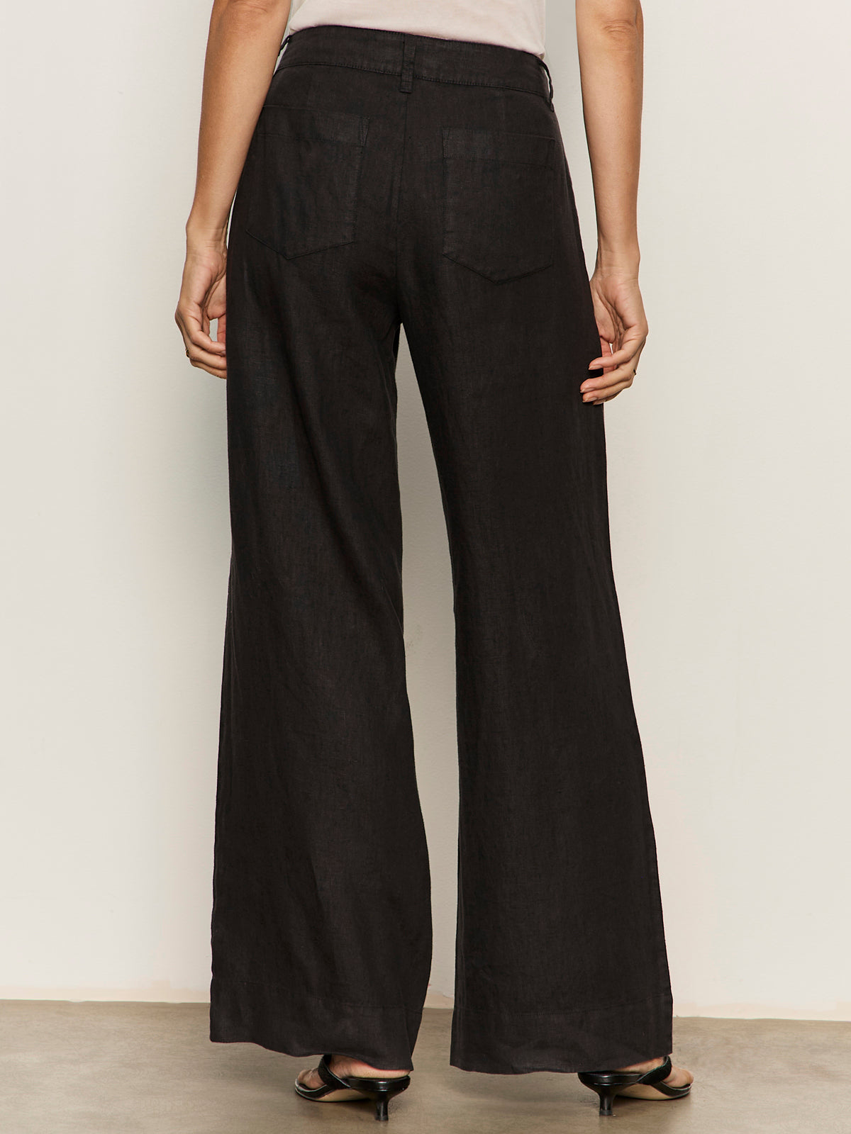 Linen Marine Wide Leg
