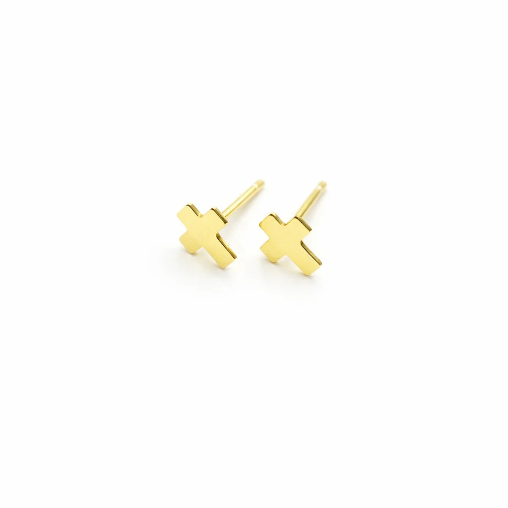 Classic Cross Studs