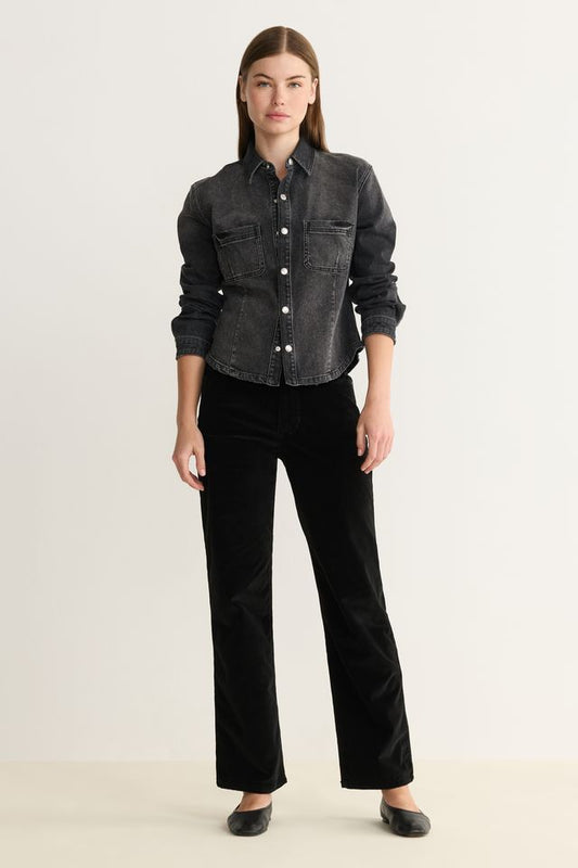 WARP + WEFT - Sat Velvet/Black