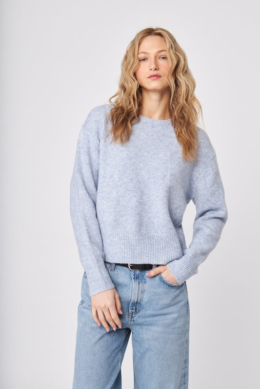JOHN & JENN - Wilfred Chambray Sweater