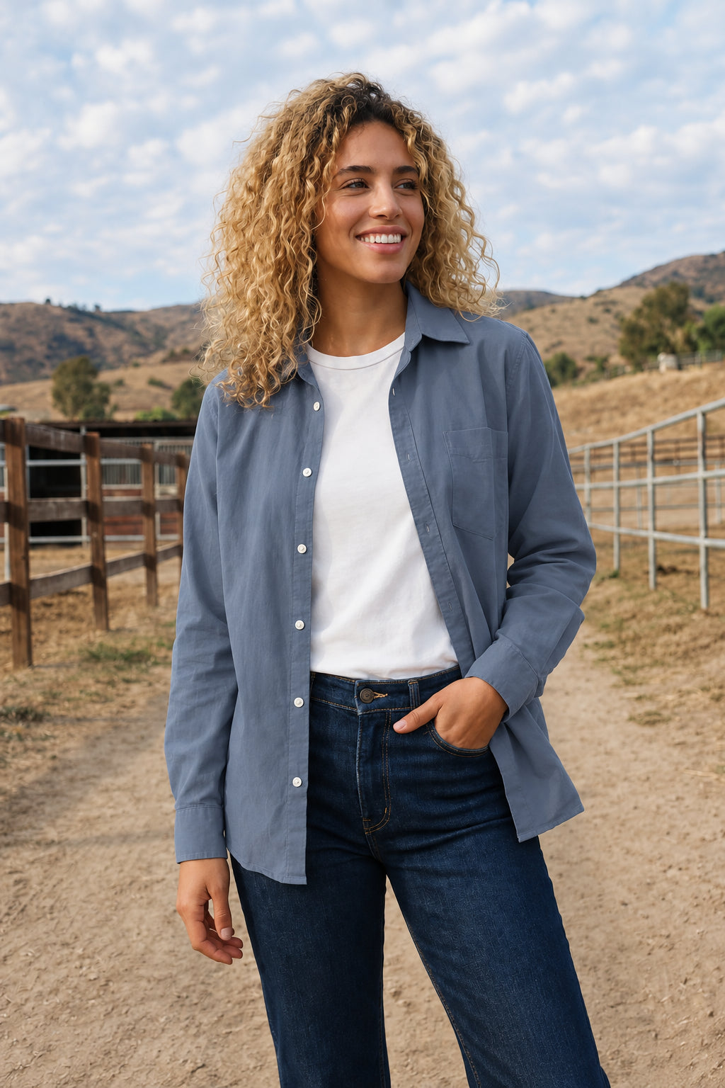 Destination Button Up