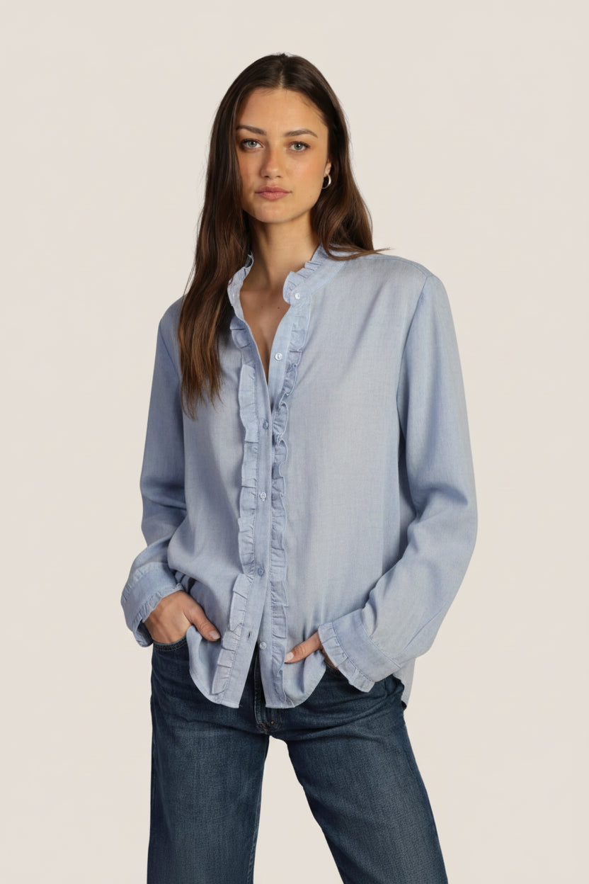 Channing Ruffle Shirt