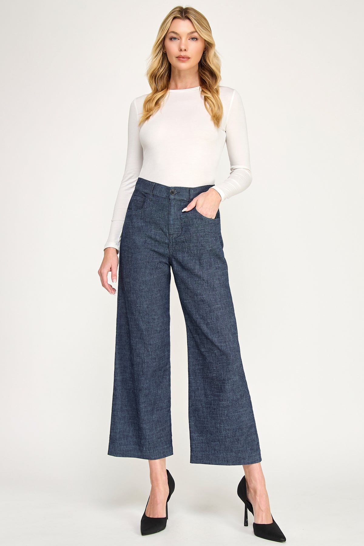 Annabelle Crop Wide Leg