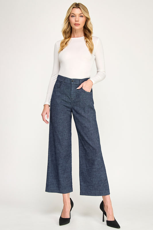 Annabelle Crop Wide Leg