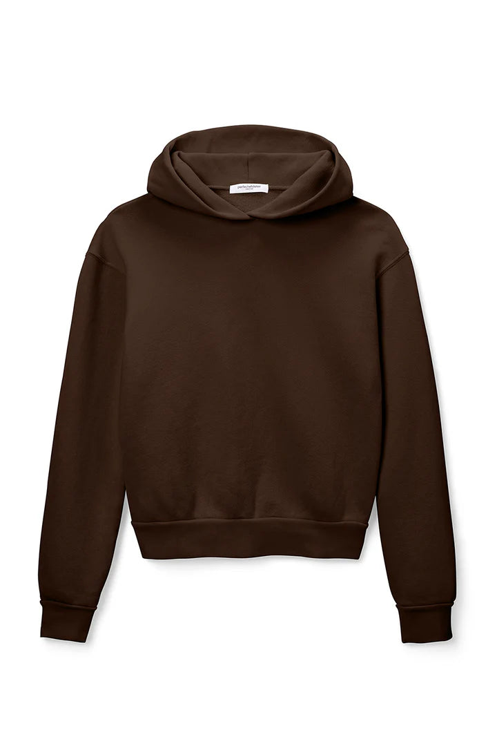 PERFECT WHITE TEE - Heart Cotton Fleece Sweatshirt