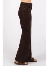 LETTER TO JULIET - Paola Wide Leg Denim / Espresso