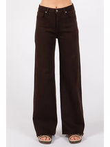 LETTER TO JULIET - Paola Wide Leg Denim / Espresso