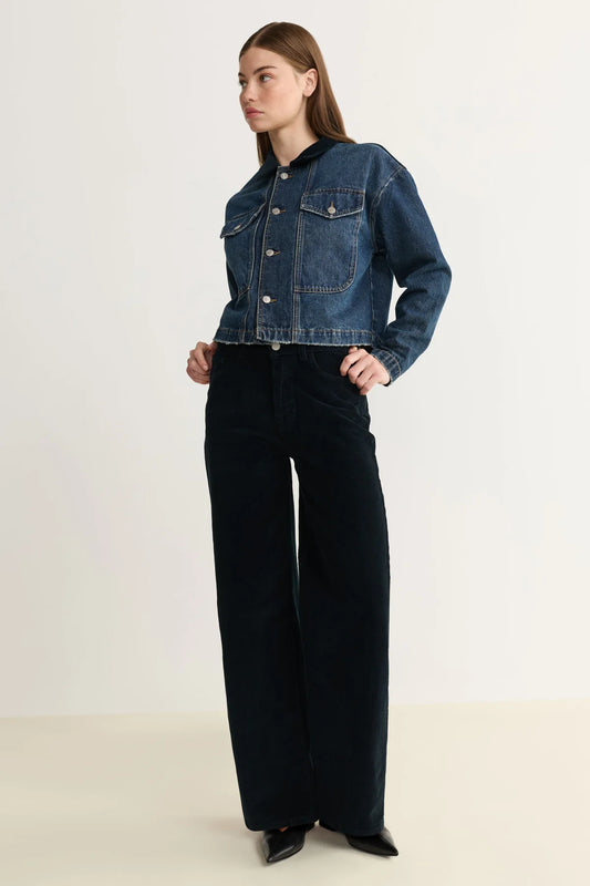 WARP + WEFT - NCE Corduroy Wide Leg / Knight