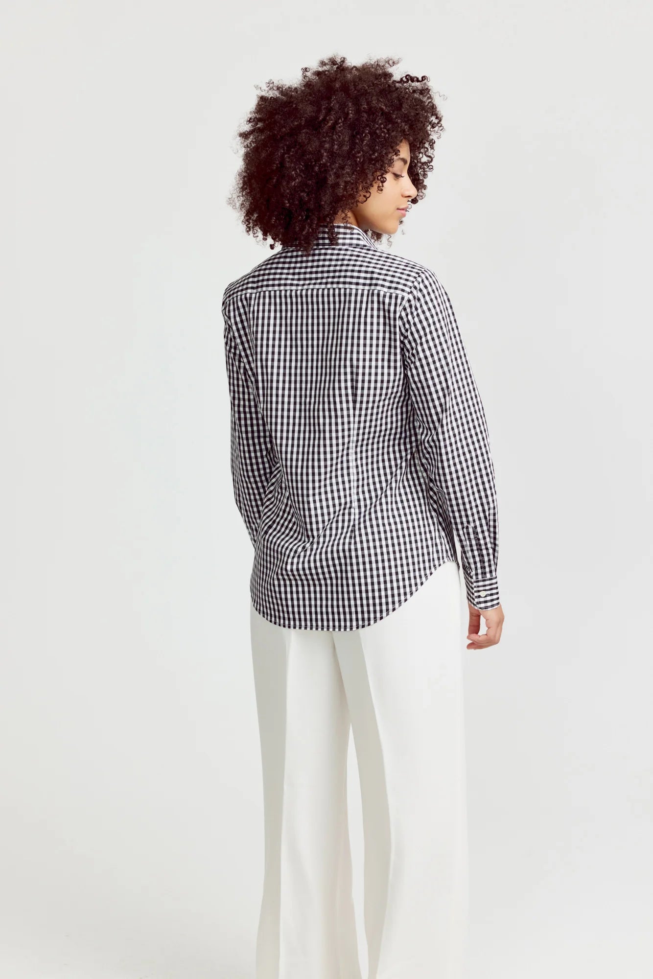 THE SHIRT - The Icon Shirt in Large Check / Black