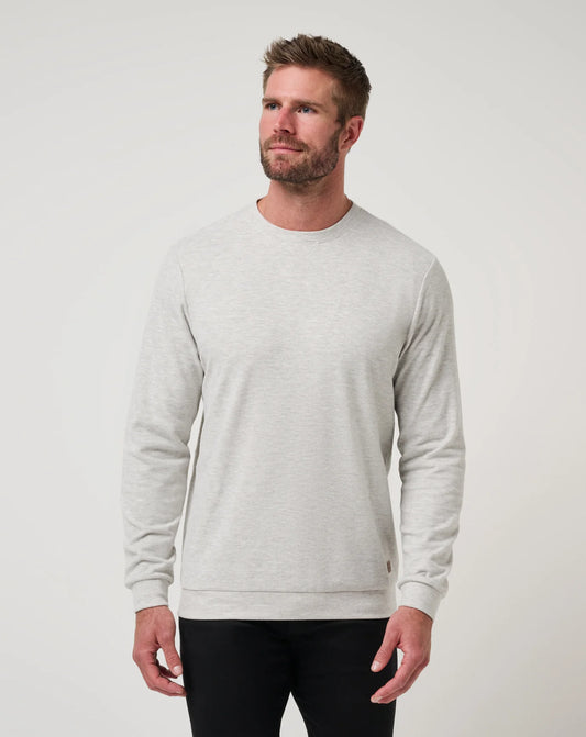 TRAVIS MATHEW - Cloud Sweater / Heather Grey
