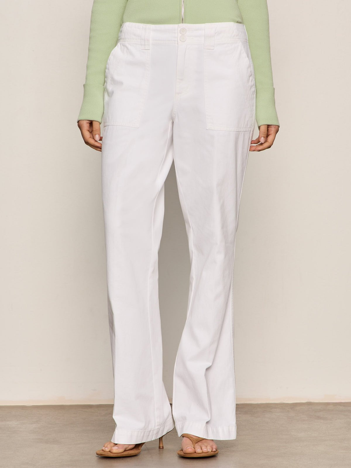 SANCTUARY - Reissue Peace Pant/ Chalk