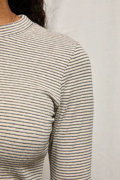 Emma / Heather Black Stripe