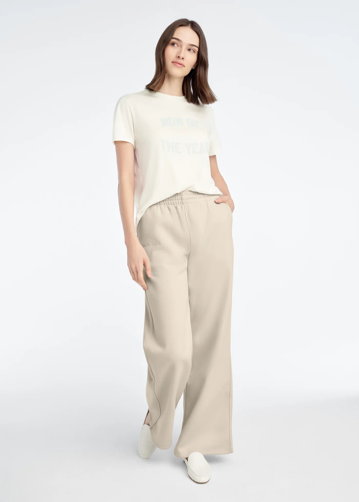 Mom Of The Year Tee/ Gardenia/Light