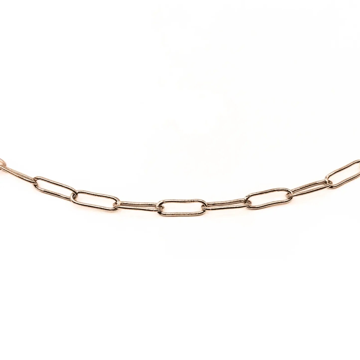 Essential Petite Paperclip Links Necklace in 14k Gold filled - 16"