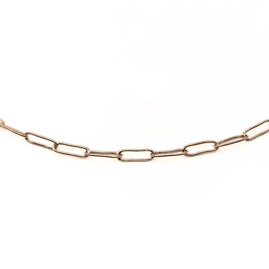 Essential Petite Paperclip Links Necklace in 14k Gold filled - 16"