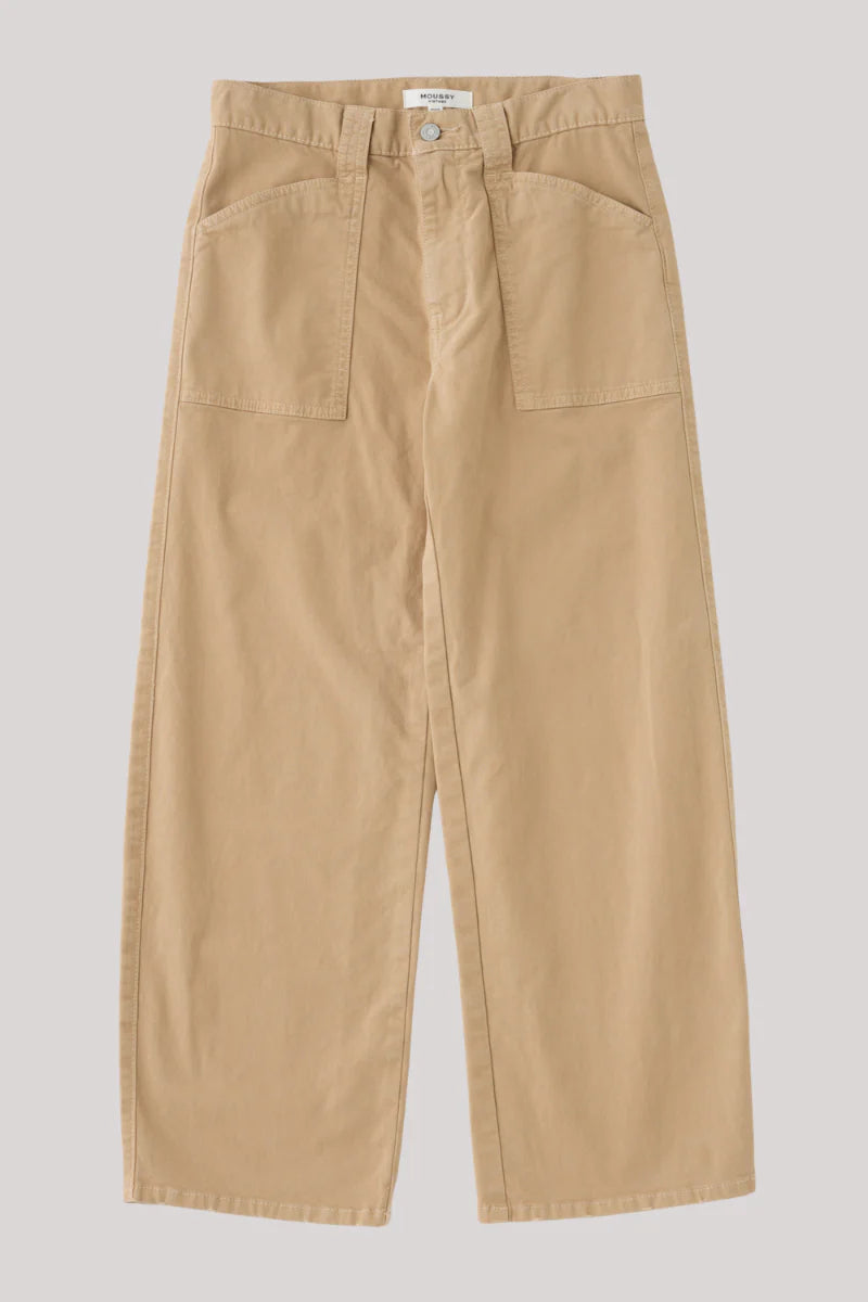 Gusset Cargo Pant / Beige