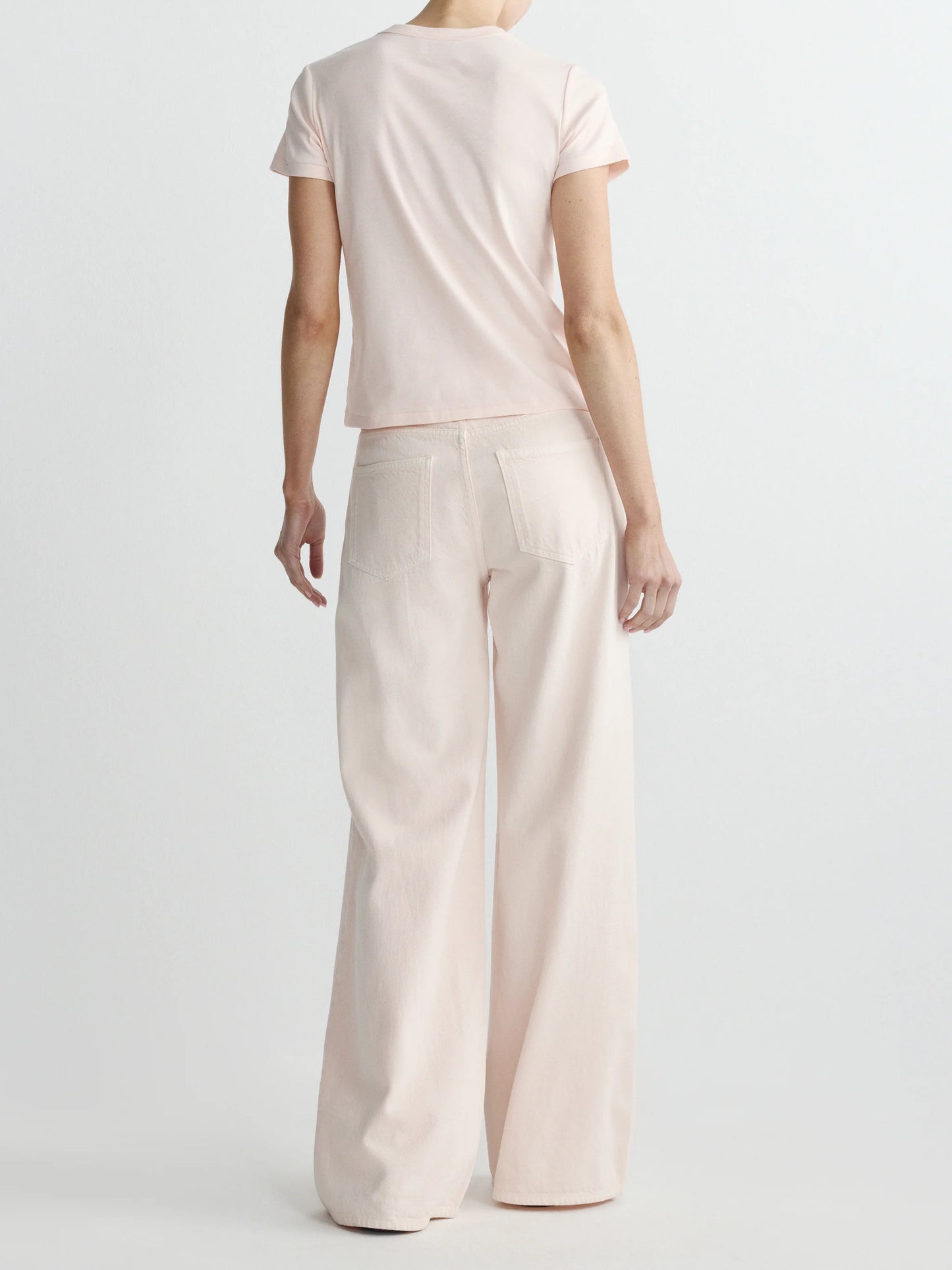 Alex Baggy Wide Leg/ Eggshell Aura