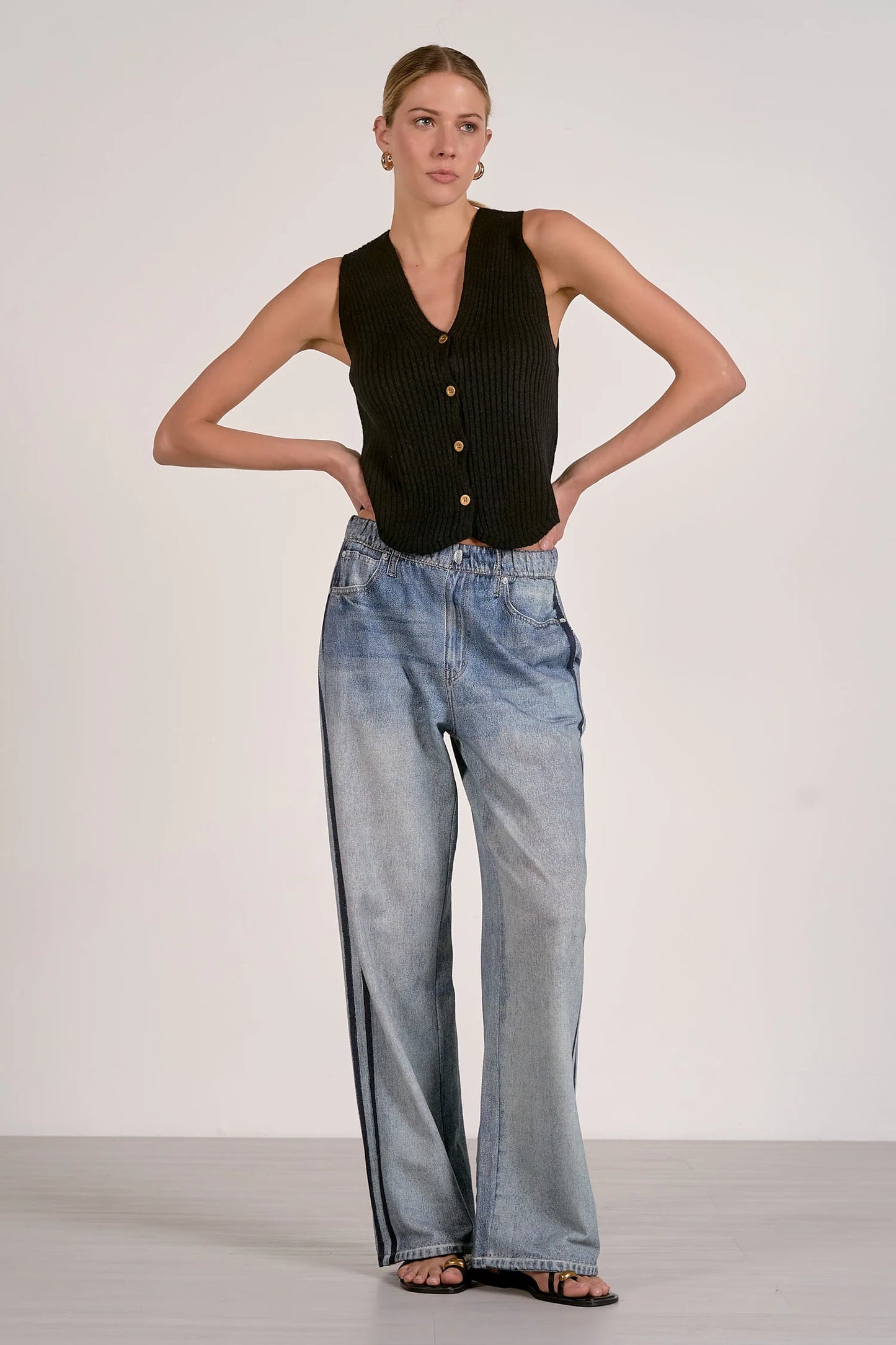 Jojo Denim Track Pant