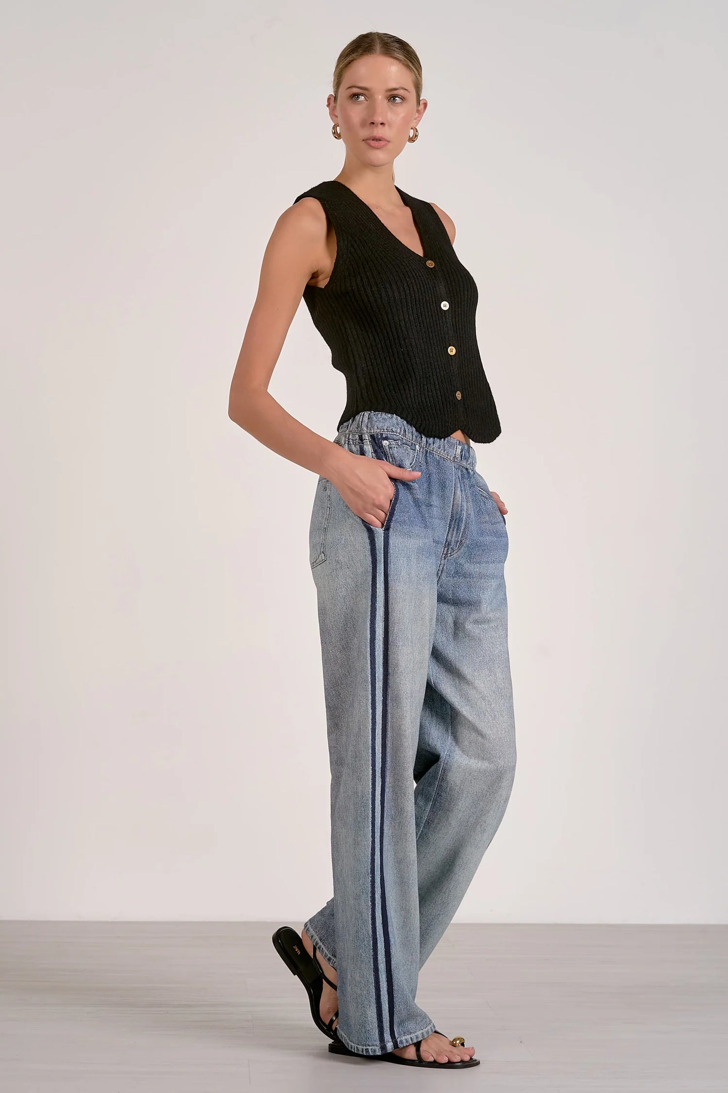 Jojo Denim Track Pant
