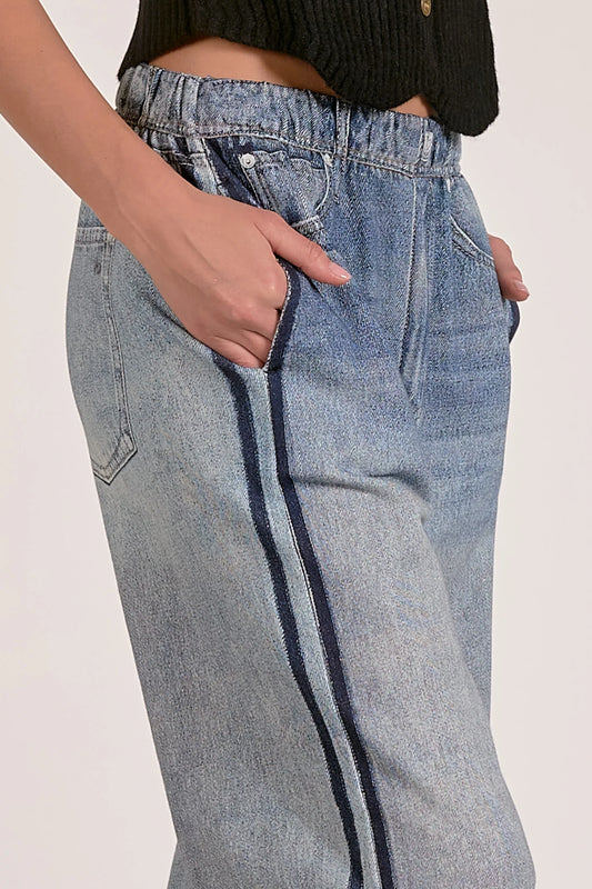 Jojo Denim Track Pant