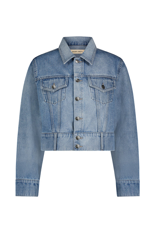 WARP + WEFT - KPB Cropped Denim Jacket